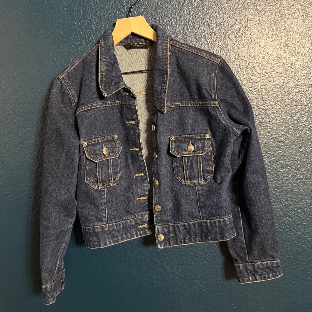 Dark Blue Denim Jacket